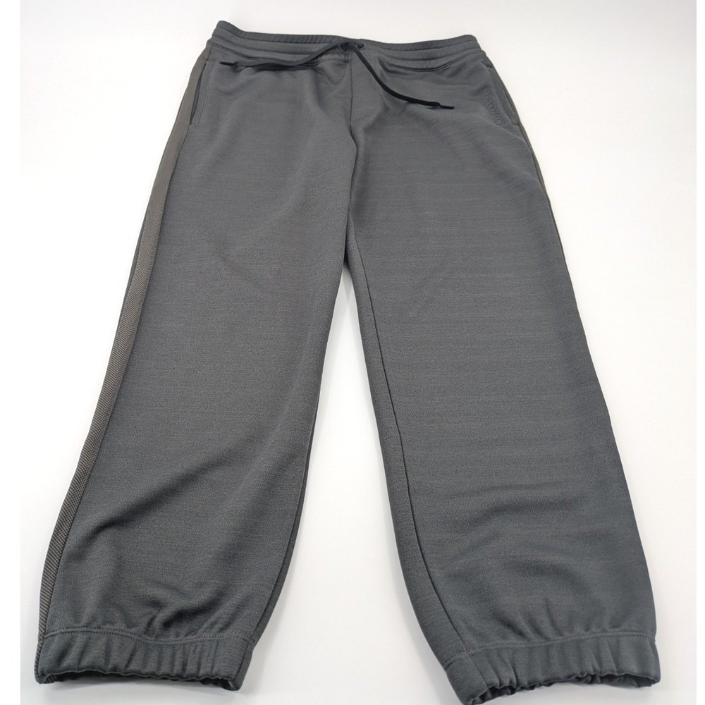 Peloton Men's Gray Joggers Sweatpants Lounge Pants Elastic Waist Cuffs Size‎ L